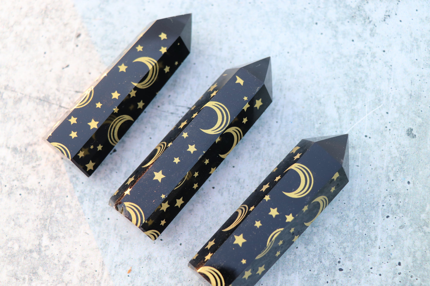 Black Obsidian Celestial Tower