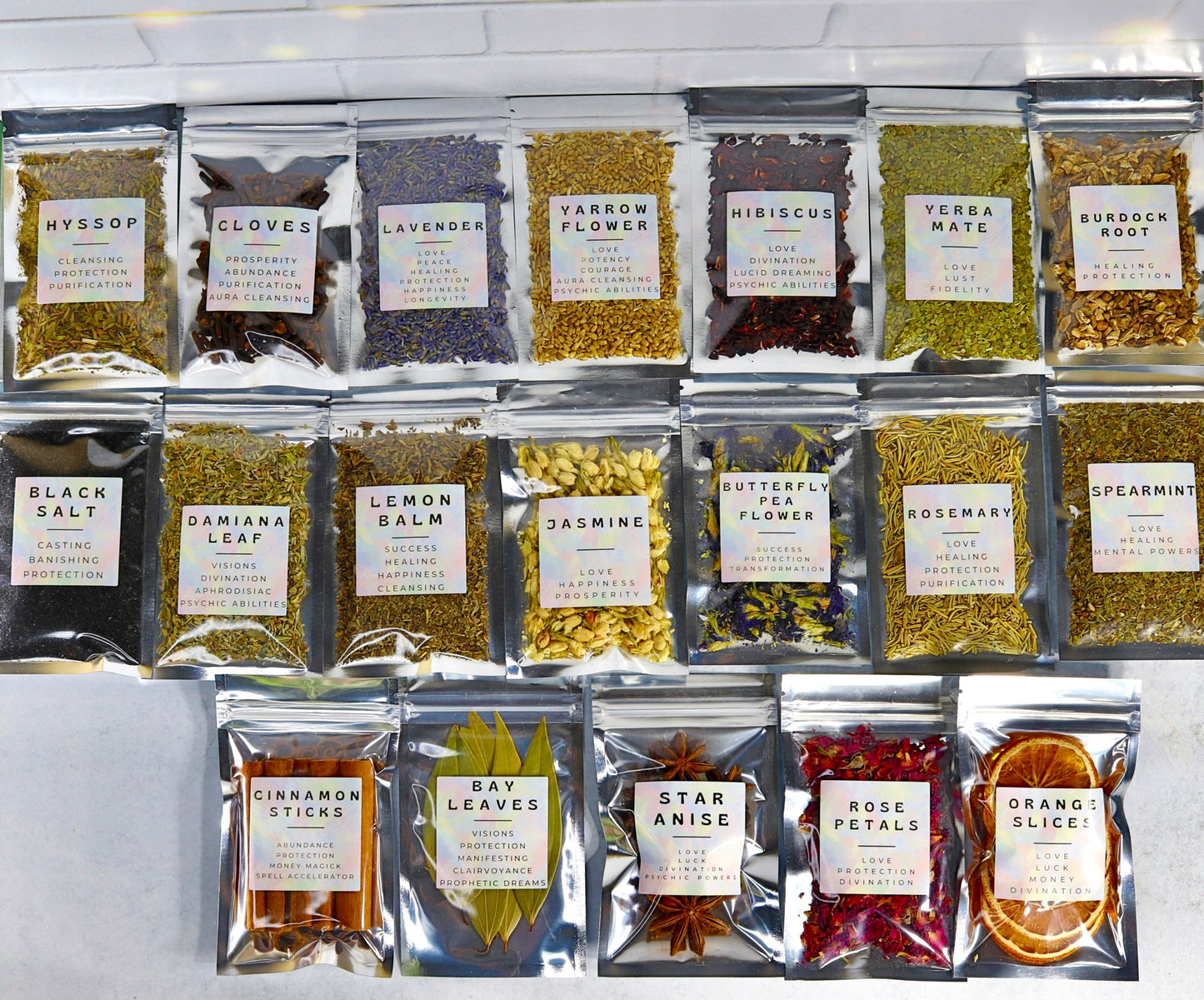Beginner Herb kit • Organic Herbs • 50 + Herbs