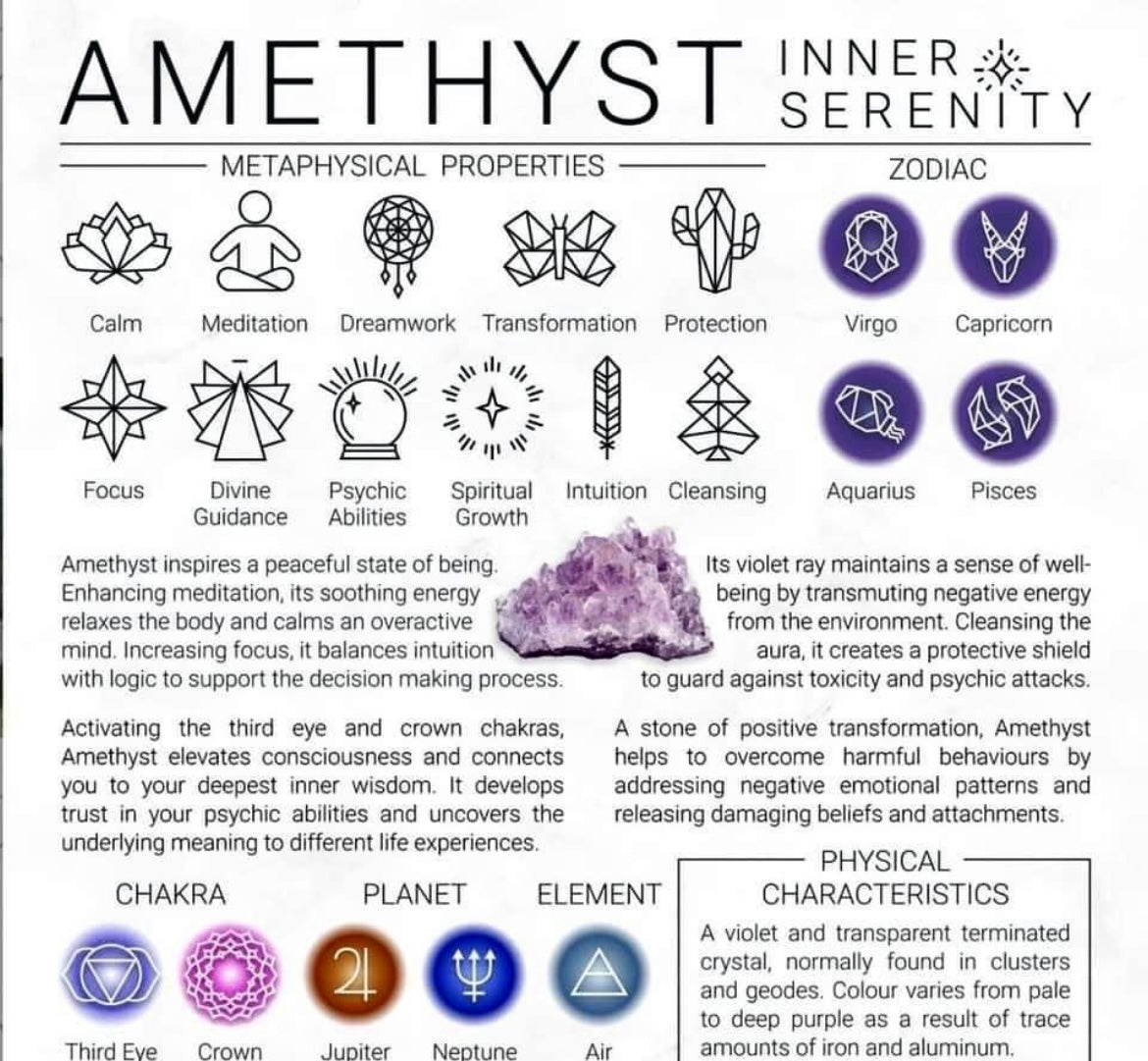 Amethyst Pendant Necklace