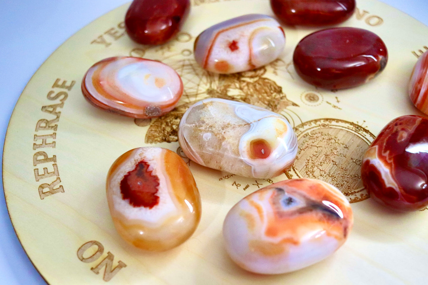 Carnelian Palmstones