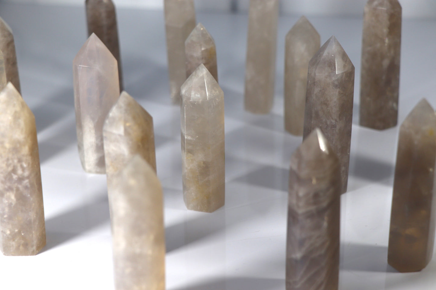 Blue Rose Quartz Point