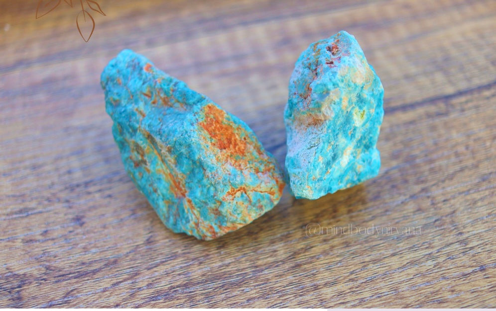 Raw Blue Apatite