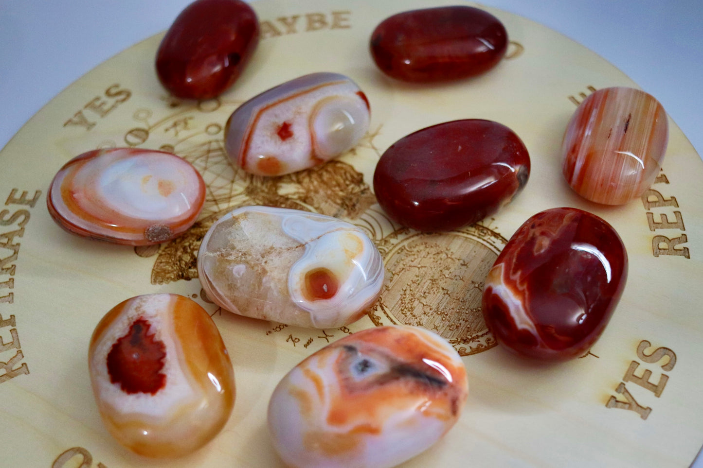 Carnelian Palmstones