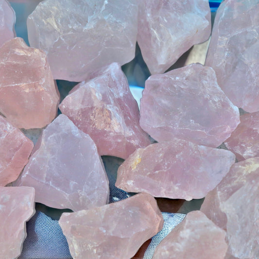 Raw Rose Quartz