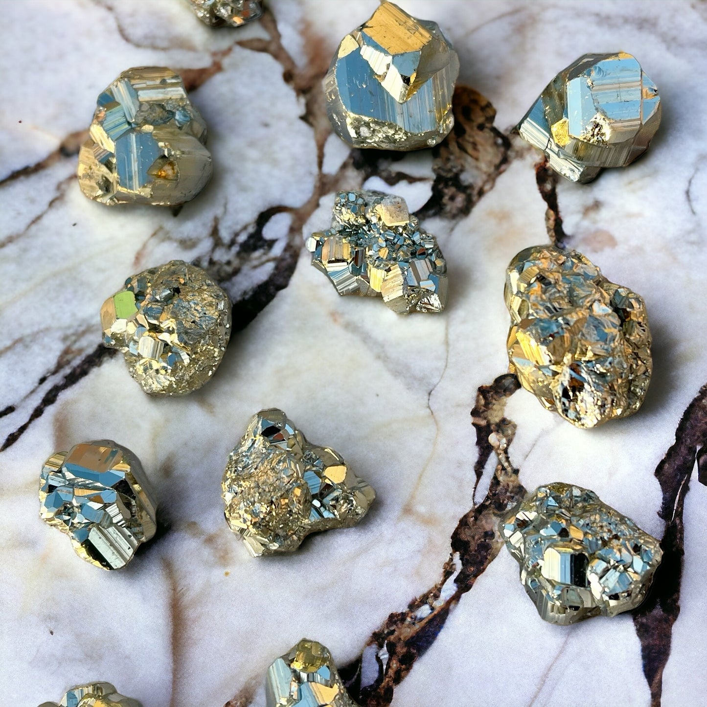 Pyrite Clusters