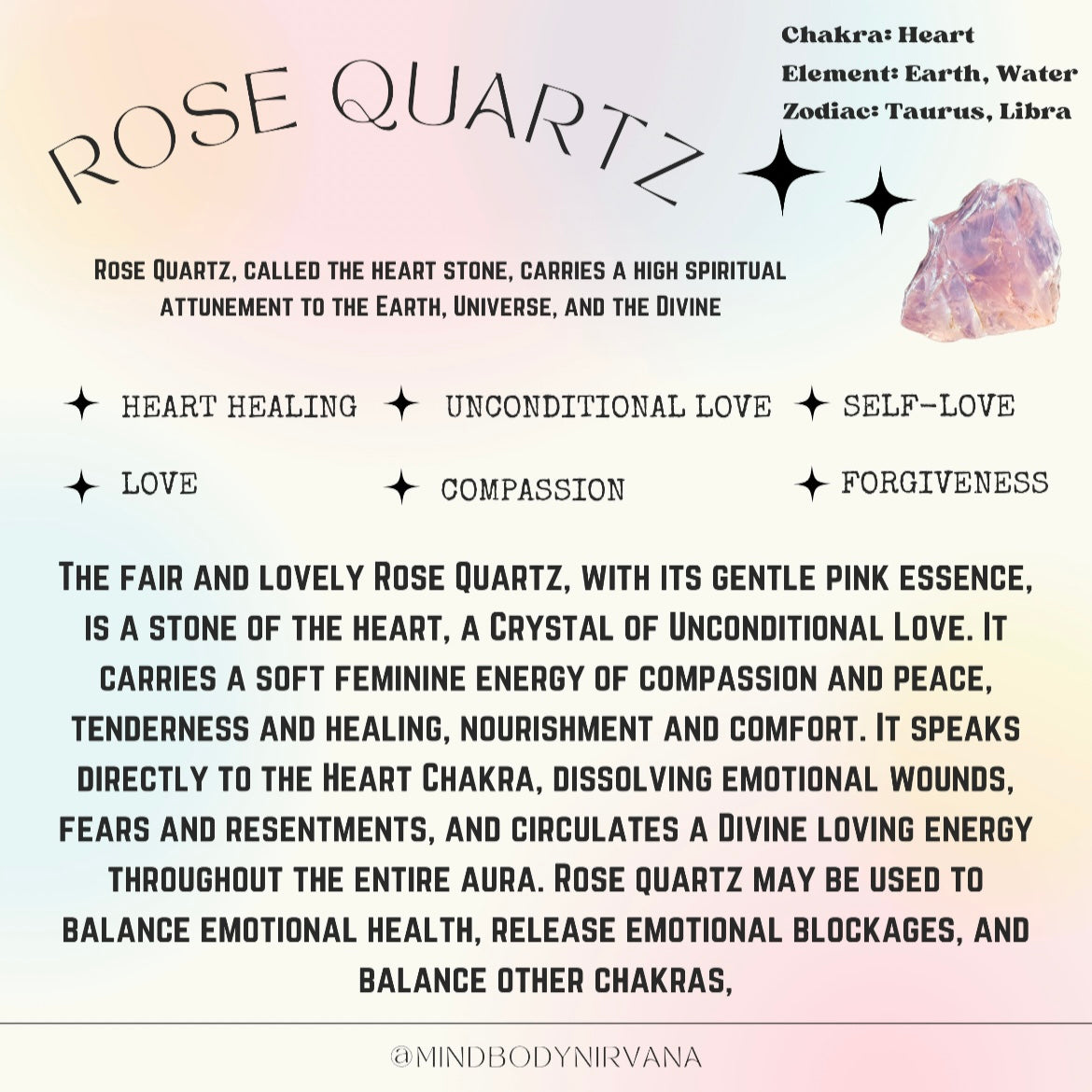 Aura Rose Quartz