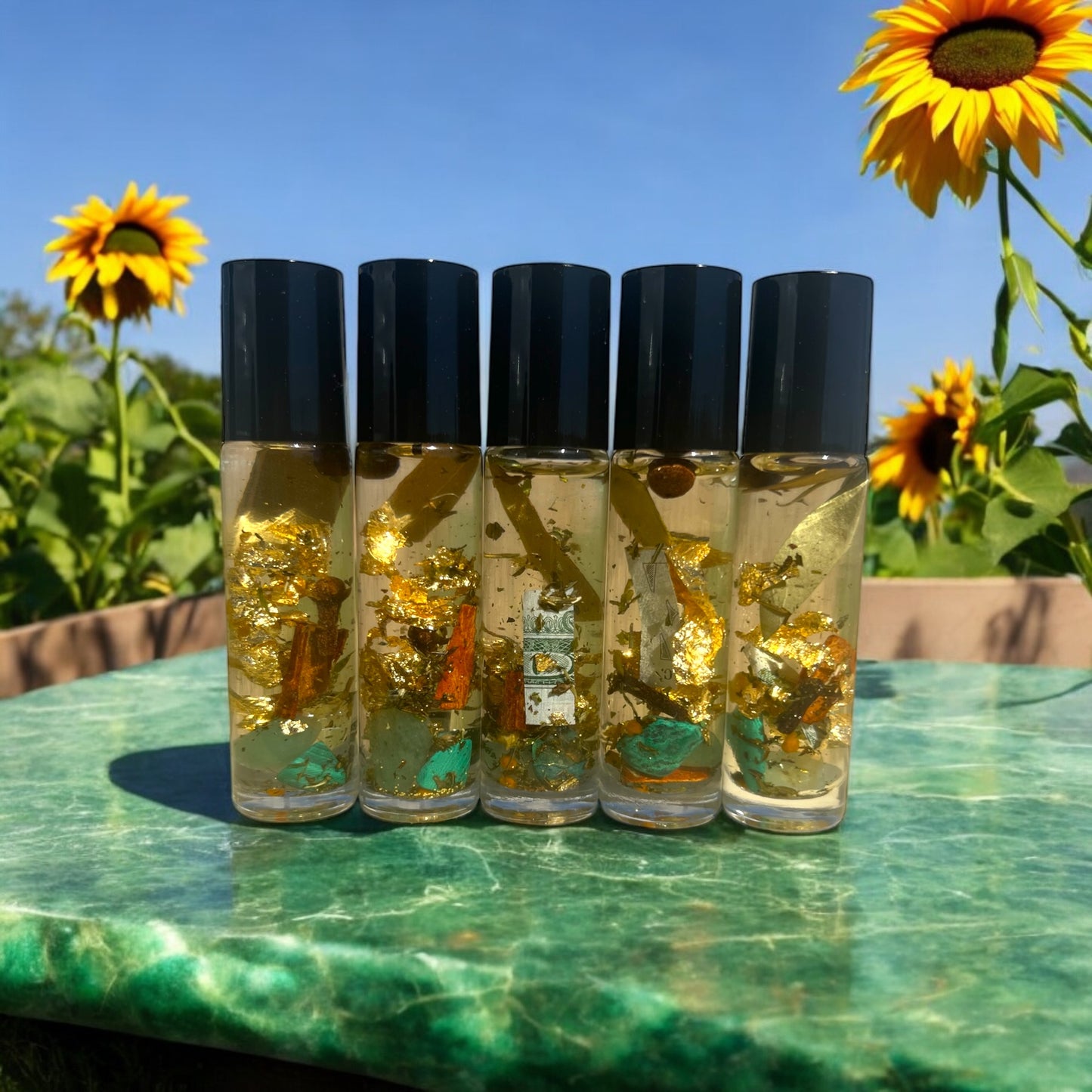 24 Karat Gold Money Oil