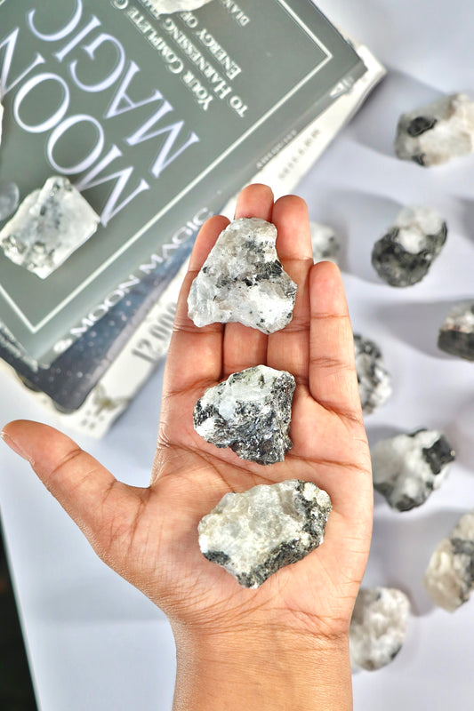 Raw Rainbow Moonstone