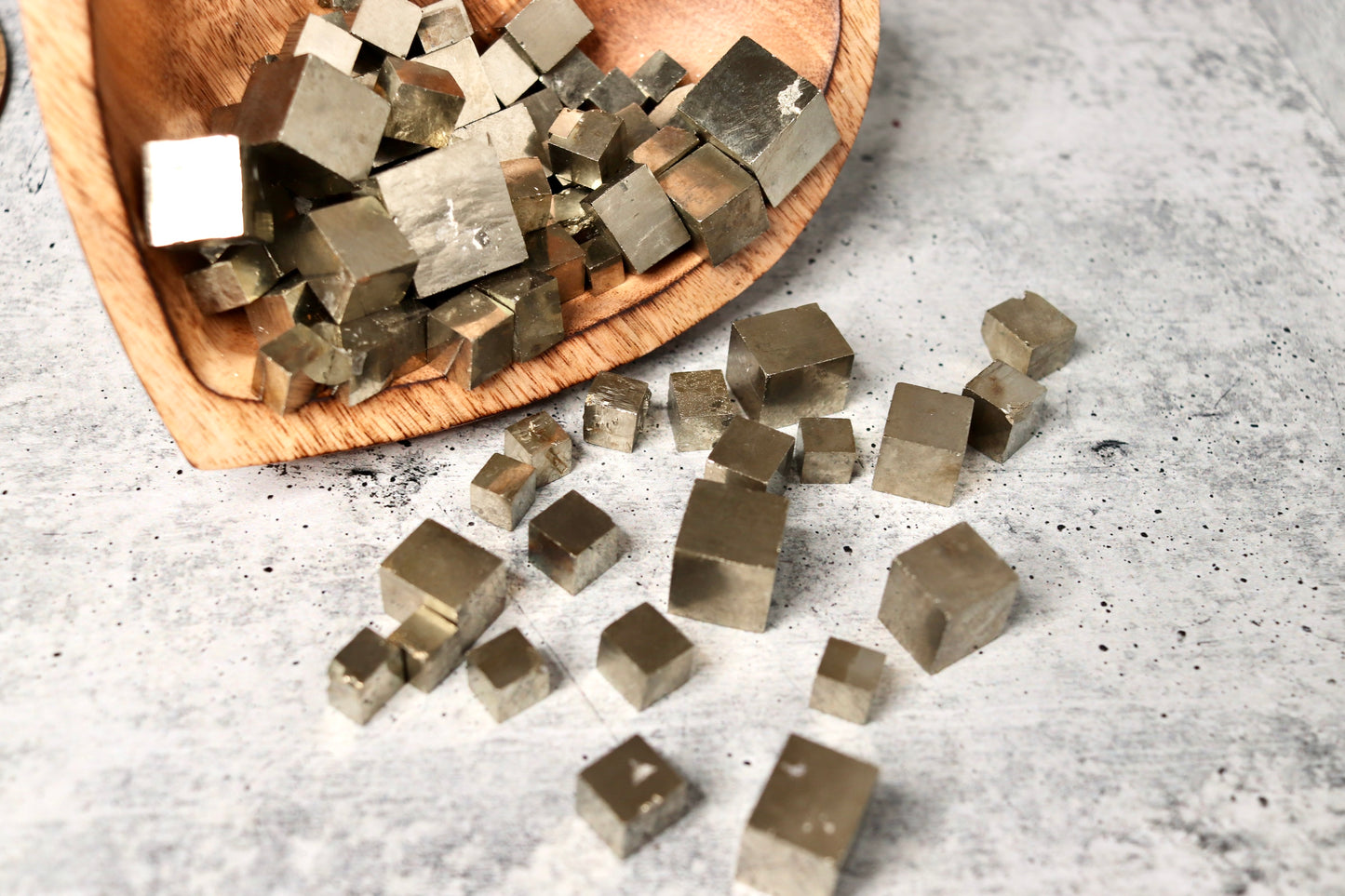 Pyrite Cubes from Spain