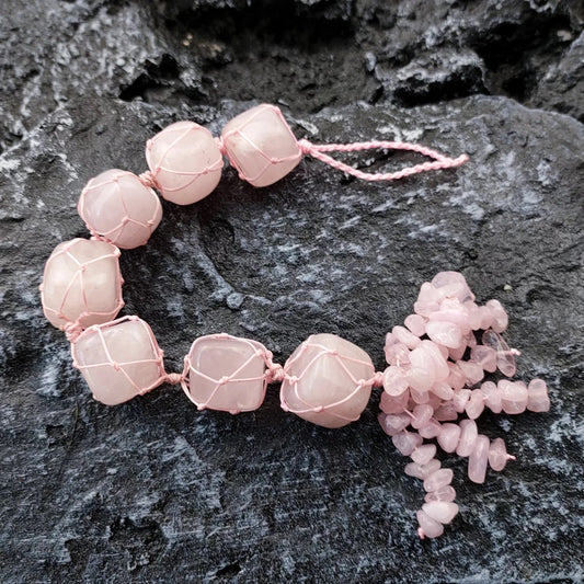 Rose Quartz Car Hanger