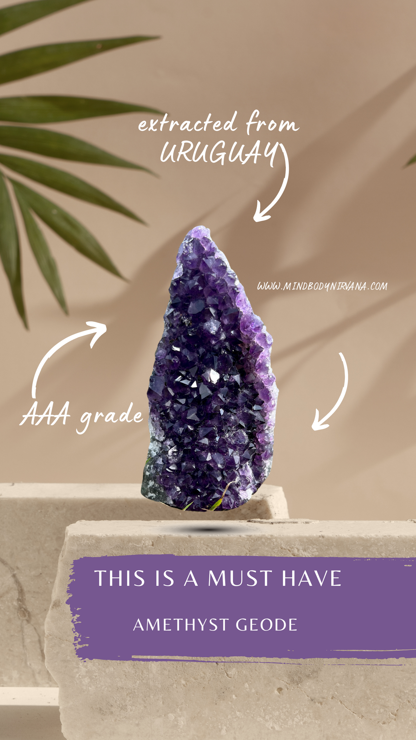 AAA Grade Amethyst Geode