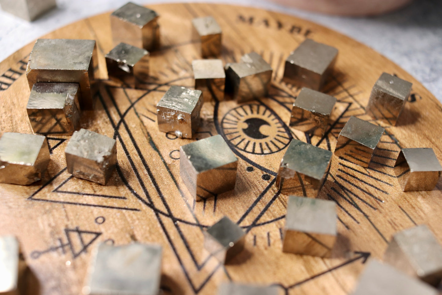 Pyrite Cubes from Spain