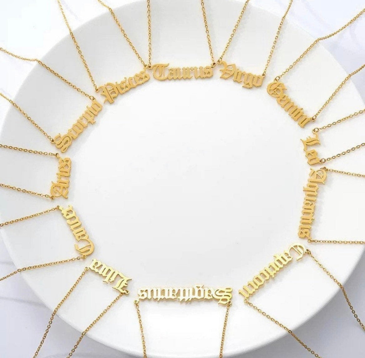 Zodiac Necklace