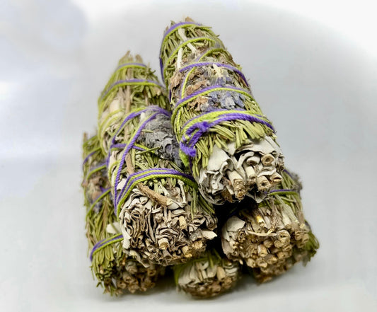 Lavender & Rosemary White Sage Bundle