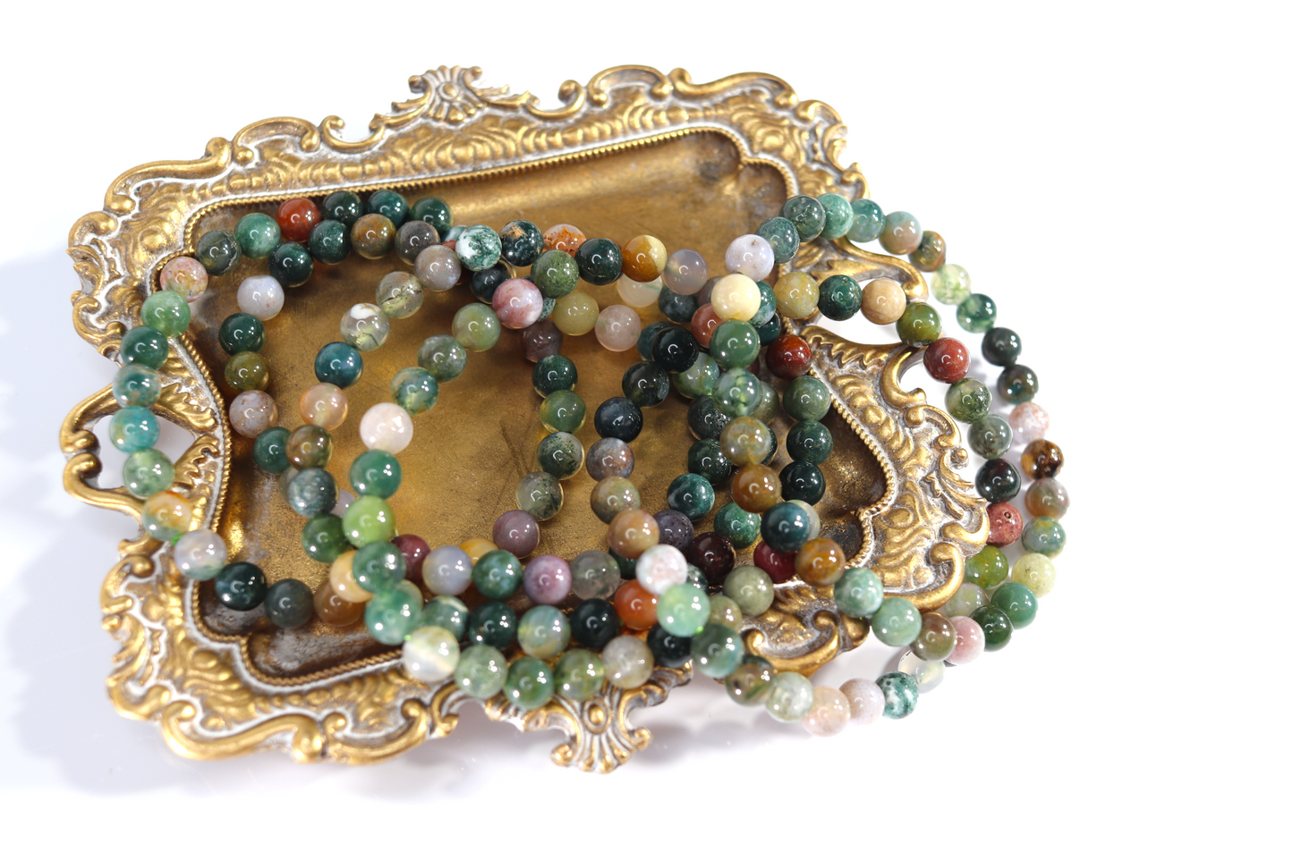 Moss Agate Bracelet