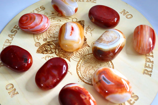 Carnelian Palmstones