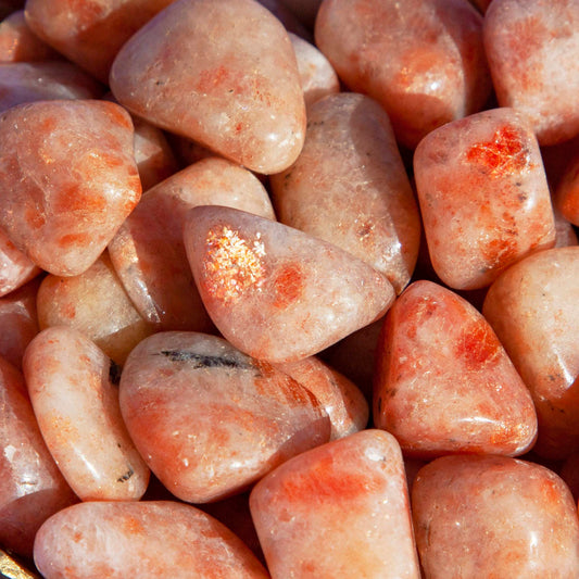 Tumbled Sunstone