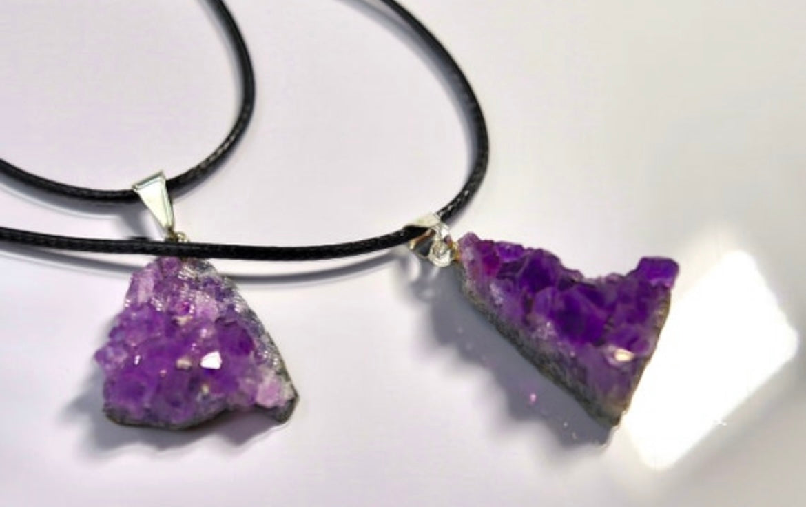 Amethyst Cluster Necklace