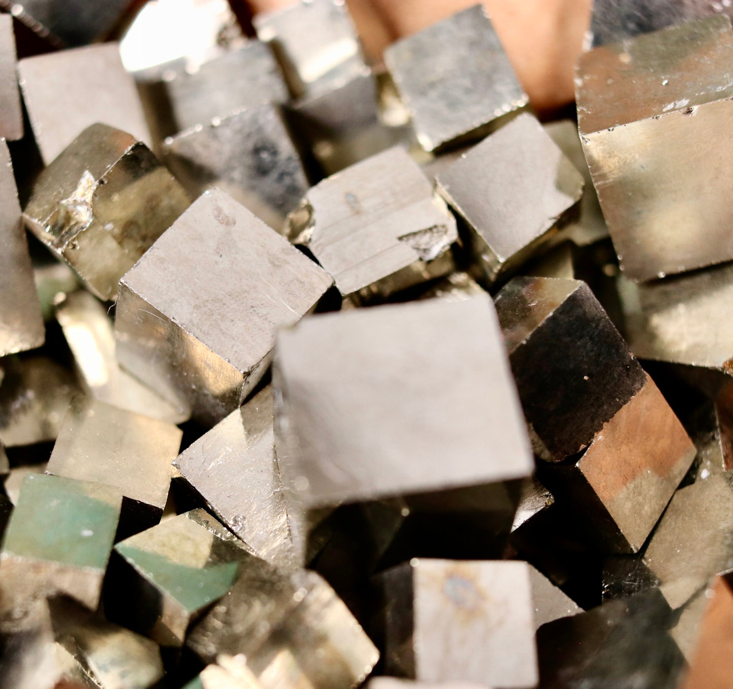 Pyrite Cubes from Spain