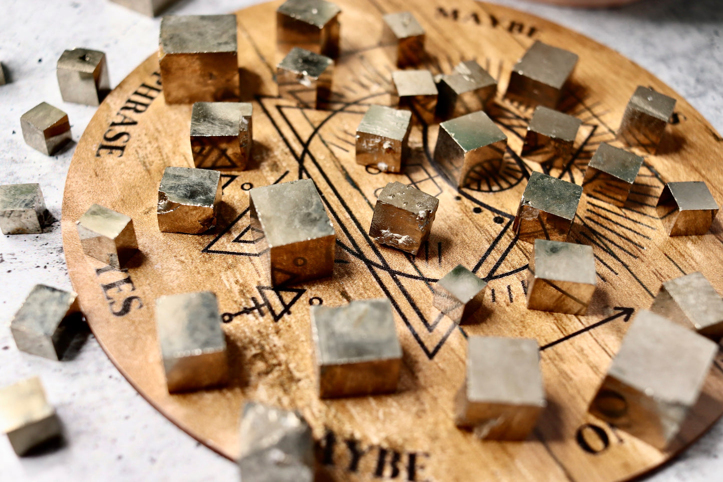 Pyrite Cubes from Spain
