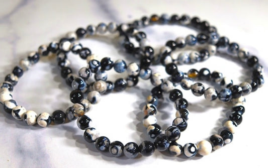 Orca Agate Bracelet
