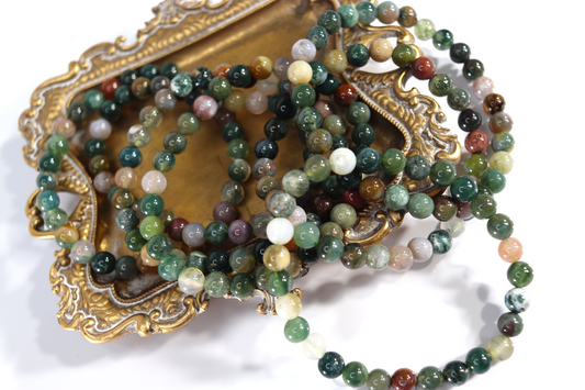Moss Agate Bracelet