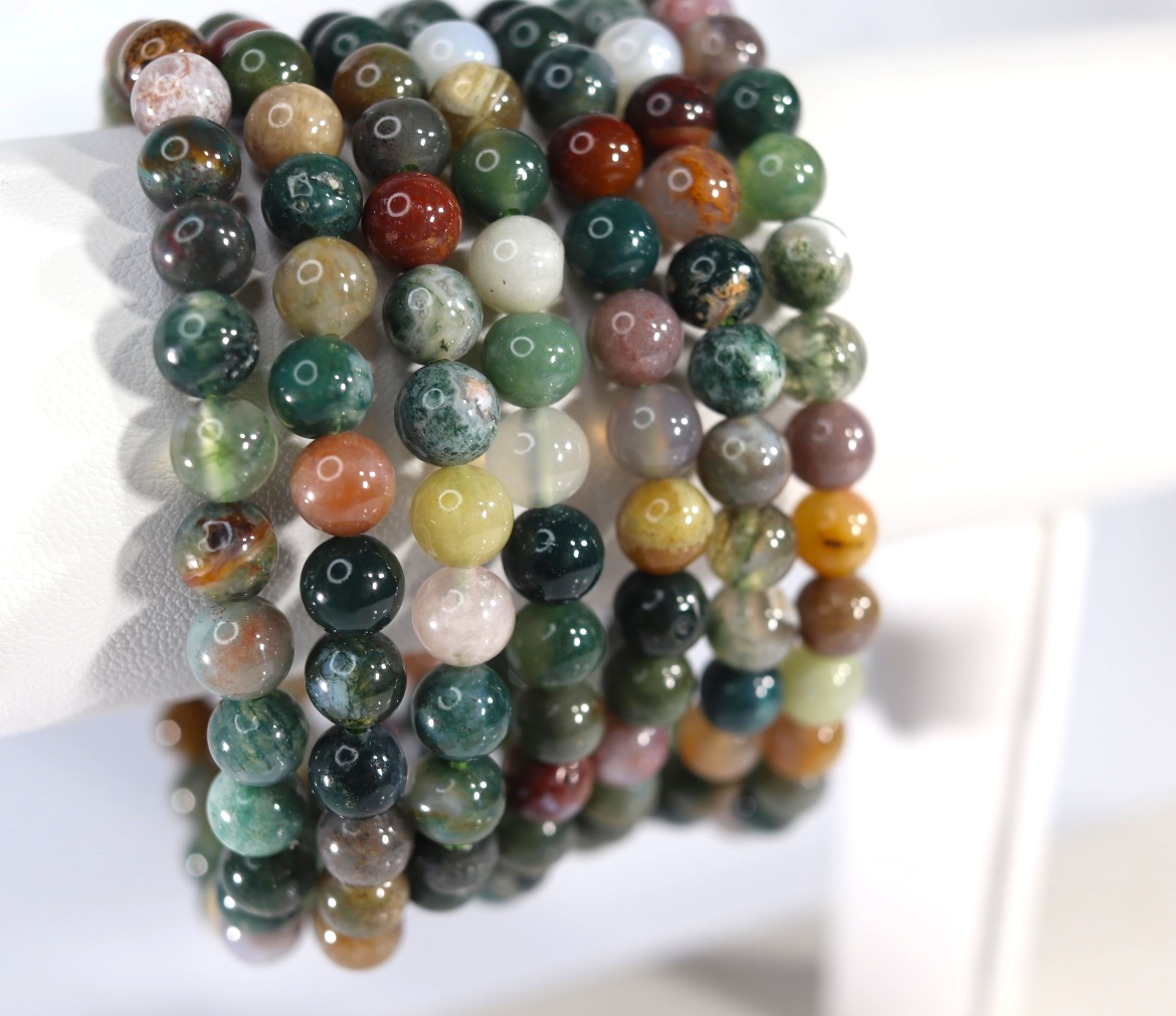 Moss Agate Bracelet